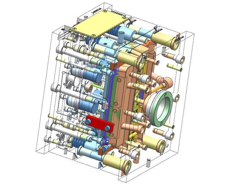 兩邊滑塊冷流道模具